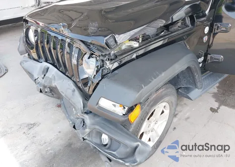 2019 Jeep Wrangler Unlimited Sport S 4X4 from USA, damaged, VIN 1C4HJXDN6KW668593